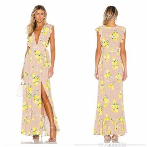MAJORELLE Sweet Pea Maxi Dress - L